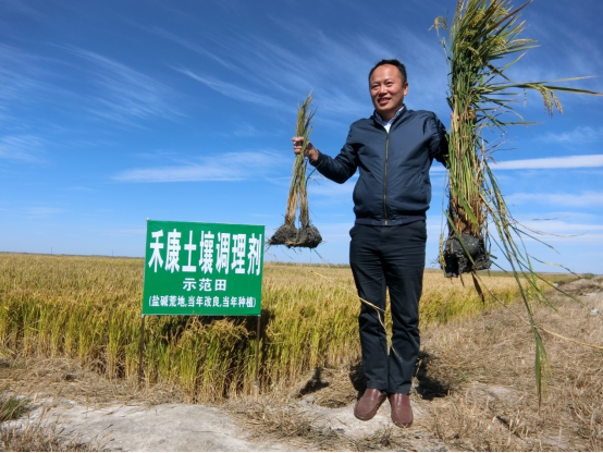 中國科學(xué)網(wǎng)報道我公司鹽堿地改良劑技術(shù)(圖3)