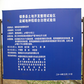 2010年吉林鹽堿地改良種稻示范(圖1) 2010年吉林鹽堿地改良種稻示范(圖1)